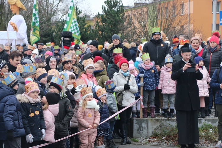 Orszak Trzech Króli 2020 w Brzegu Dolnym