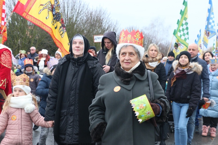 Orszak Trzech Króli 2020 w Brzegu Dolnym