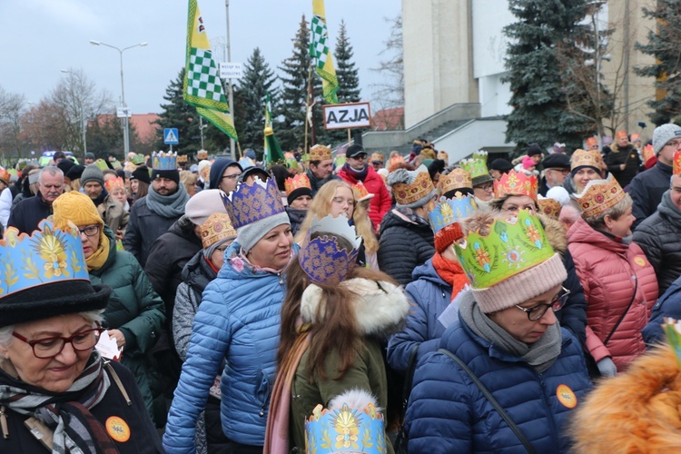 Orszak Trzech Króli 2020 w Brzegu Dolnym