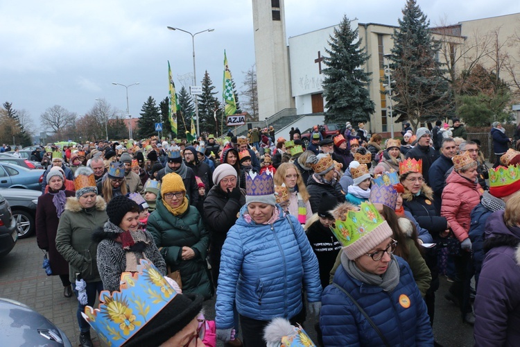 Orszak Trzech Króli 2020 w Brzegu Dolnym