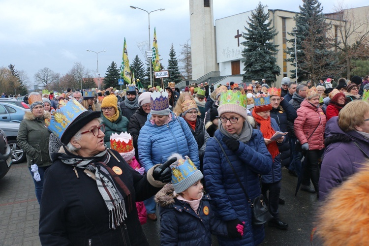 Orszak Trzech Króli 2020 w Brzegu Dolnym