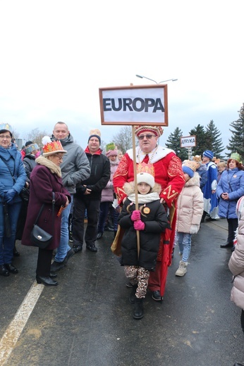 Orszak Trzech Króli 2020 w Brzegu Dolnym