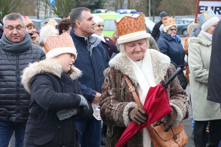 Orszak Trzech Króli 2020 w Brzegu Dolnym
