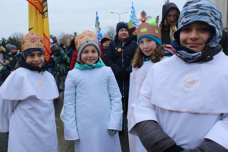 Orszak Trzech Króli 2020 w Brzegu Dolnym