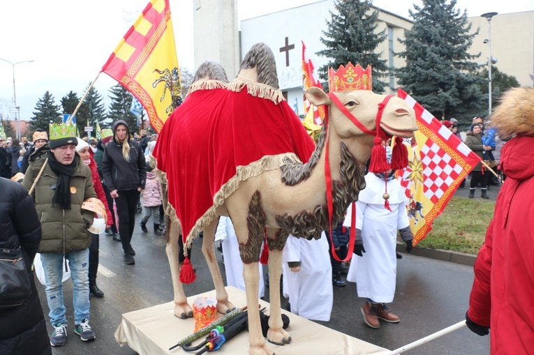 Orszak Trzech Króli 2020 w Brzegu Dolnym