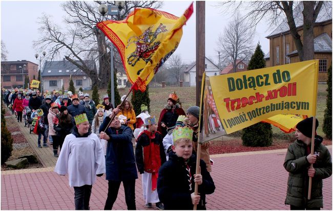 Orszak w Radomyślu nad Sanem.