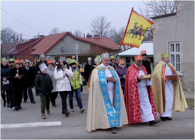 Orszak w Radomyślu nad Sanem.