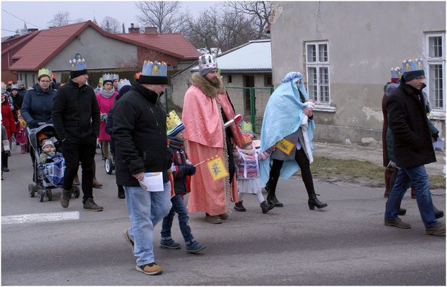 Orszak w Radomyślu nad Sanem.