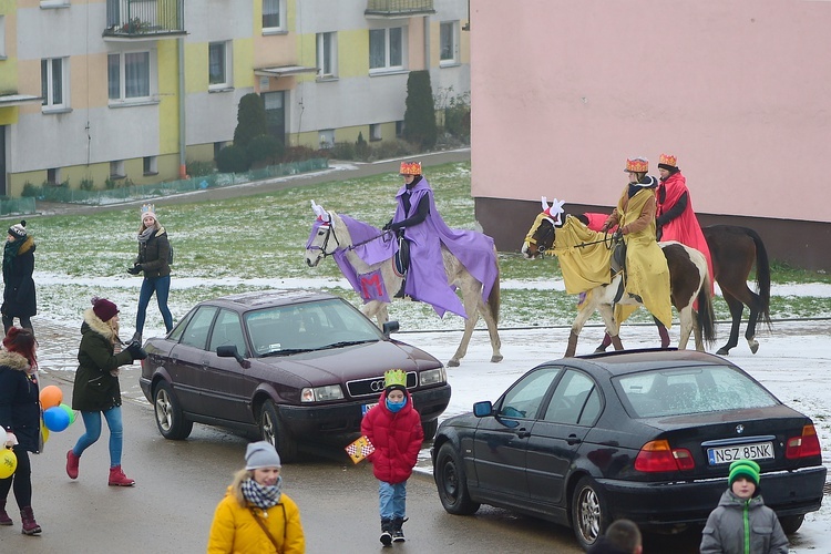 Nidzica. Orszak Trzech Króli