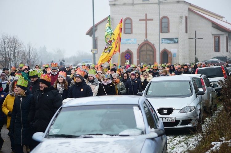 Nidzica. Orszak Trzech Króli