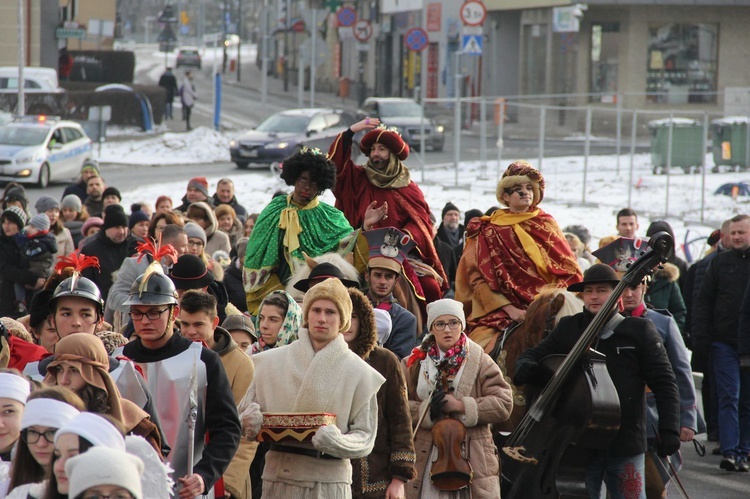 Limanowa. Orszak Trzech Króli 2020