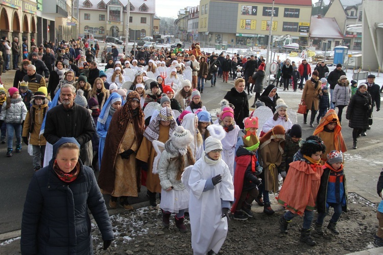 Limanowa. Orszak Trzech Króli 2020