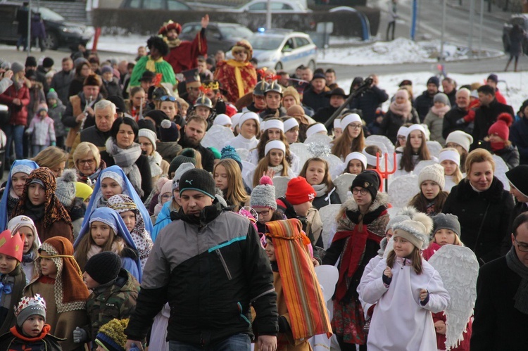 Limanowa. Orszak Trzech Króli 2020