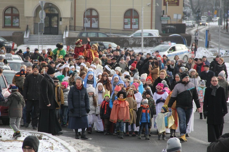 Limanowa. Orszak Trzech Króli 2020