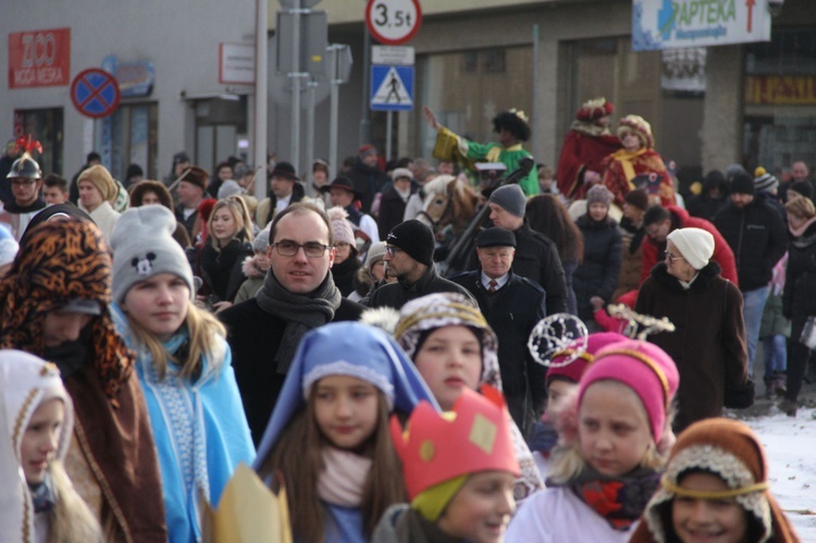 Limanowa. Orszak Trzech Króli 2020