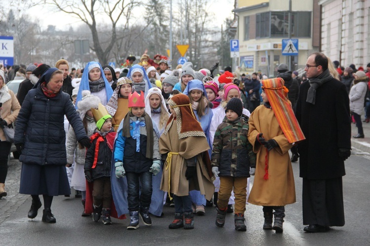 Limanowa. Orszak Trzech Króli 2020