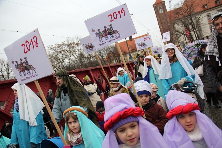Orszak Trzech Króli 2020 we Wrocławiu