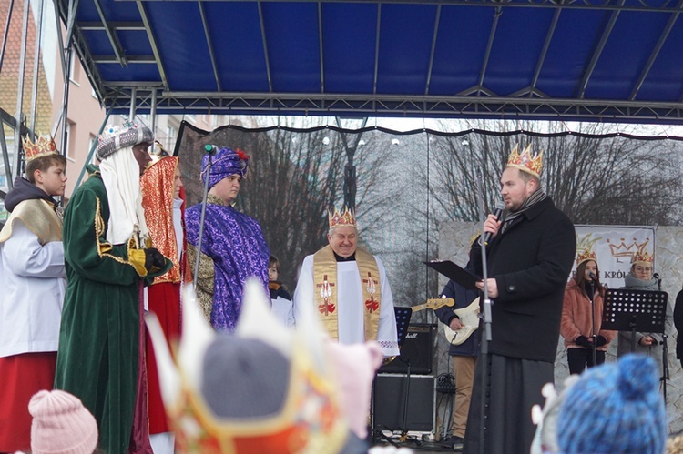 Uliczne jasełka na ulicach Skwierzyny