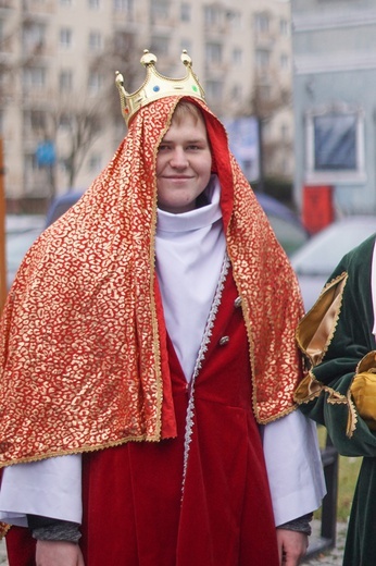 Uliczne jasełka na ulicach Skwierzyny