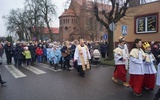 Uliczne jasełka na ulicach Skwierzyny