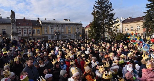 Orszak w Brzesku