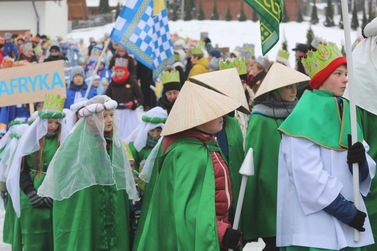 Orszak Trzech Króli w Ostrem-Twardorzeczce - 2020