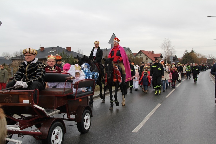 Orszak Trzech Króli 2020 - Nadolice Wielkie - Nadolice Małe