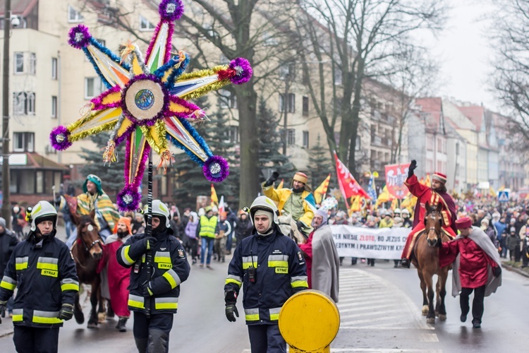 Orszak Trzech Króli w Ostródzie