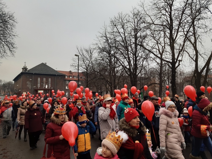 Orszak Trzech Króli w Zabrzu