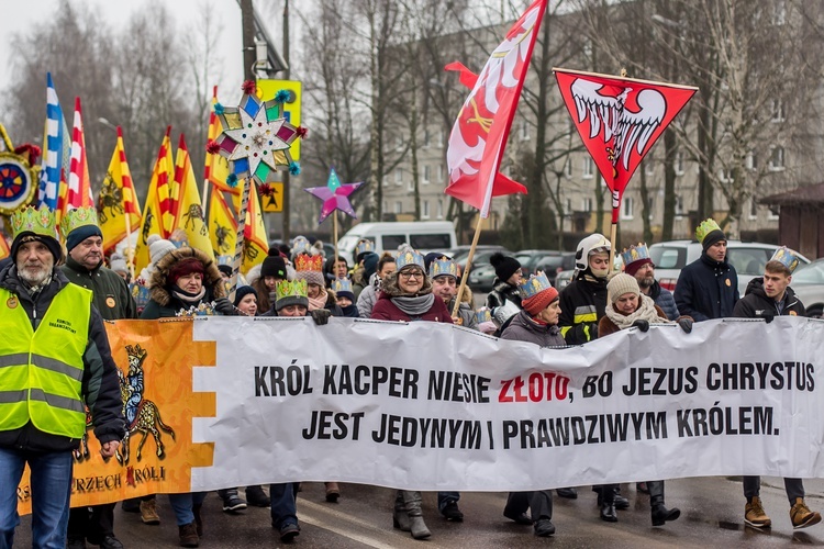 Orszak Trzech Króli w Ostródzie