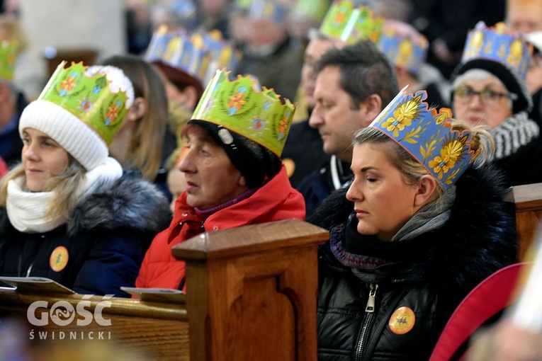 Orszak Trzech Króli 2020 w Strzegomiu