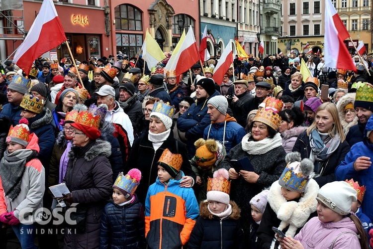 Orszak Trzech Króli 2020 w Świdnicy