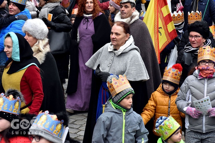 Orszak Trzech Króli 2020 w Świdnicy