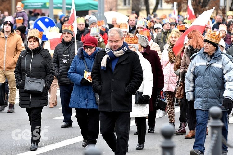 Orszak Trzech Króli 2020 w Świdnicy