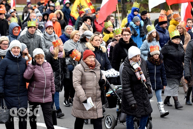 Orszak Trzech Króli 2020 w Świdnicy