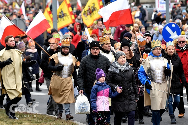 Orszak Trzech Króli 2020 w Świdnicy