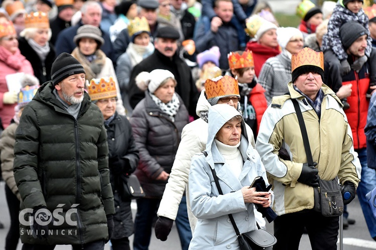 Orszak Trzech Króli 2020 w Świdnicy