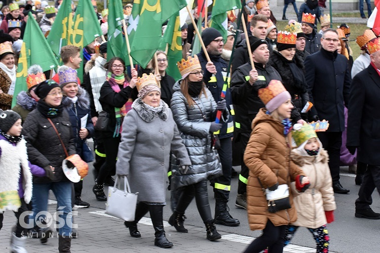 Orszak Trzech Króli 2020 w Świdnicy