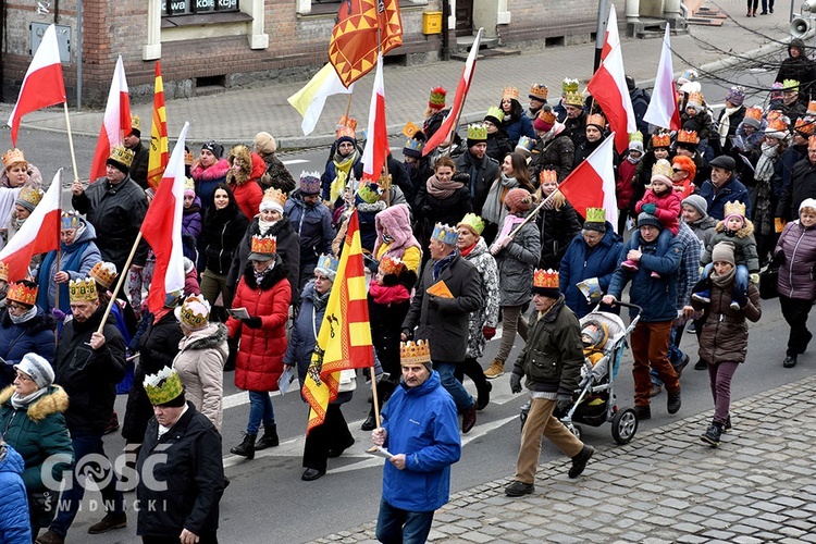 Orszak Trzech Króli 2020 w Świdnicy