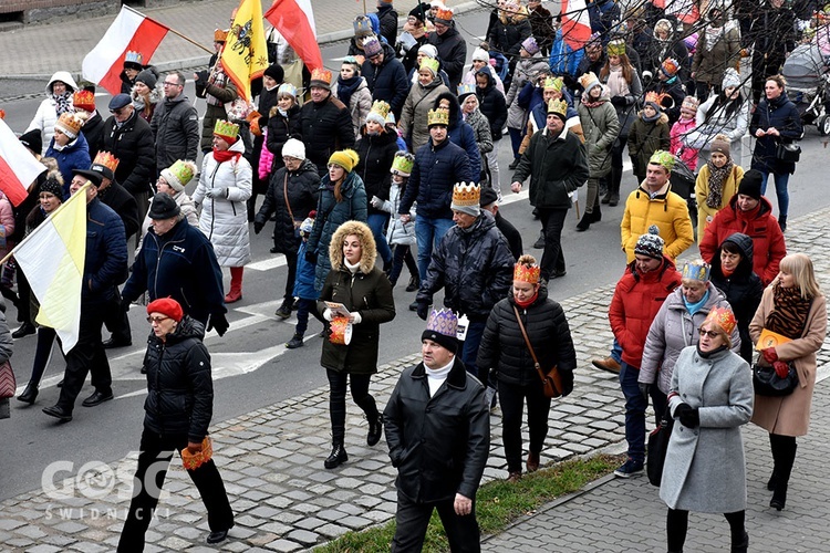 Orszak Trzech Króli 2020 w Świdnicy