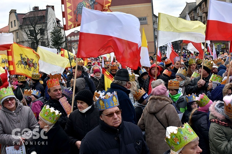 Orszak Trzech Króli 2020 w Świdnicy