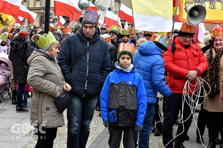 Orszak Trzech Króli 2020 w Świdnicy