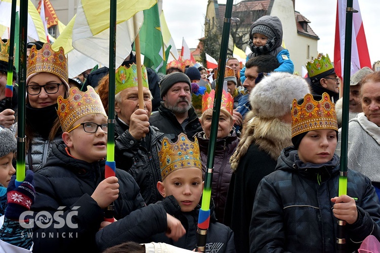 Orszak Trzech Króli 2020 w Świdnicy