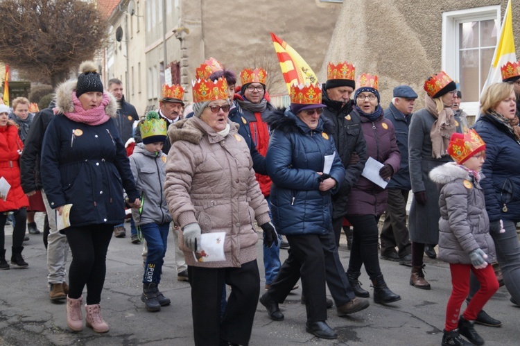 Orszak Trzech Króli 2020 w Dobromierzu