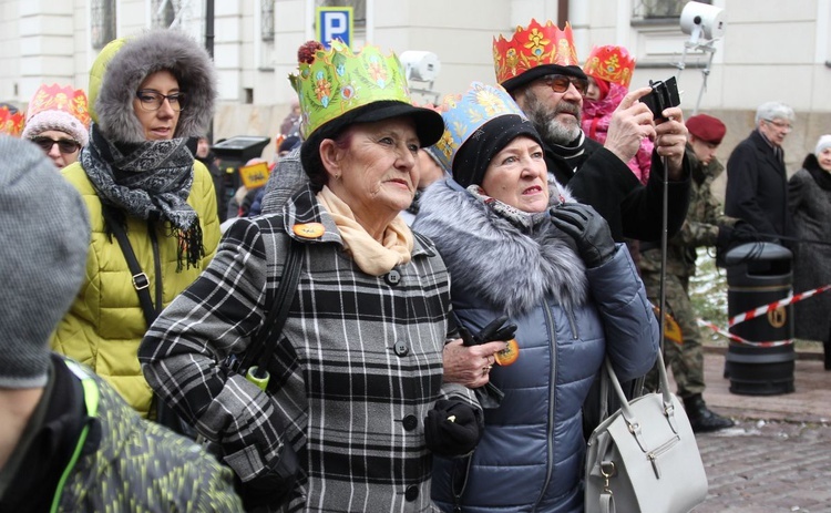 Orszak Trzech Króli w Bielsku-Białej 2020, cz. 1 - na trasie