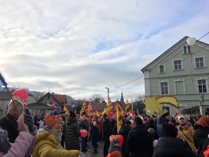 Orszak Trzech Króli 2020 w Nowej Rudzie-Słupcu