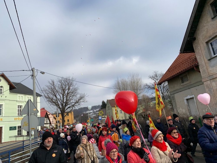 Orszak Trzech Króli 2020 w Nowej Rudzie-Słupcu