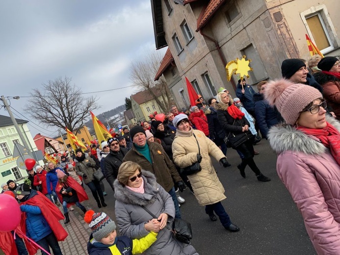 Orszak Trzech Króli 2020 w Nowej Rudzie-Słupcu