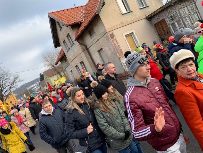 Orszak Trzech Króli 2020 w Nowej Rudzie-Słupcu