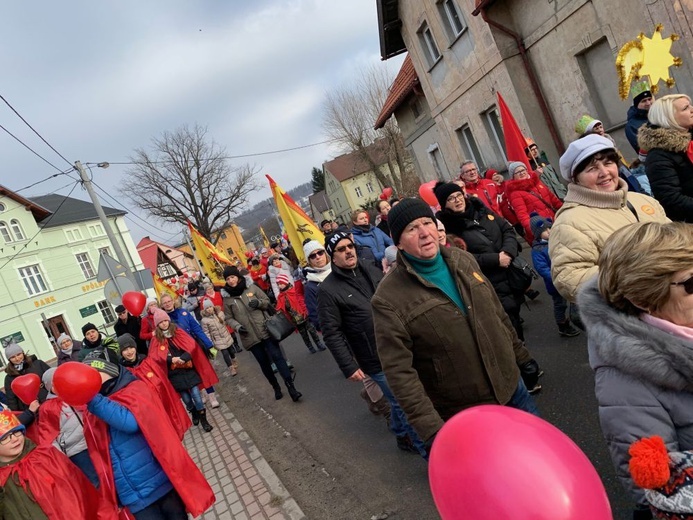 Orszak Trzech Króli 2020 w Nowej Rudzie-Słupcu